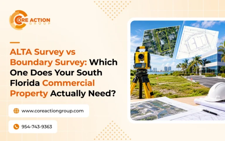 ALTA Survey vs Boundary Survey: Which One Does Your South Florida Commercial Property Actually Need?